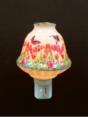 Porcelain Flower Night Light with Gift Box